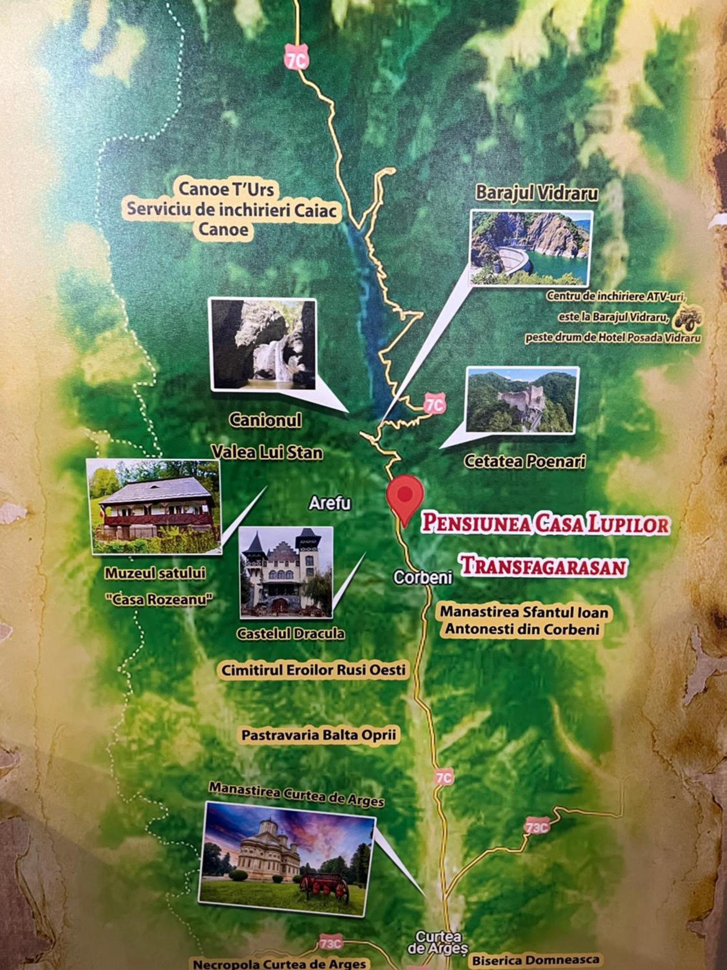 Willa Casa Lupilor Transfagarasan Căpăţîneni-Ungureni Zewnętrze zdjęcie